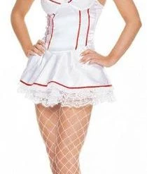 Leg Avenue Newest Products Sexy Satin Nurse Costume