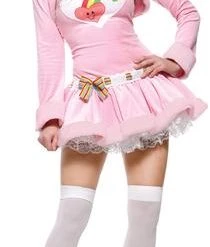 Leg Avenue Sexy Cuddly Bear Costume - Pink