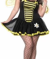 Leg Avenue Newest Products Sexy Plus Daisy Bee Costume