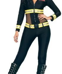 Leg Avenue Newest Products Sexy Red Blaze Firefighter Costume