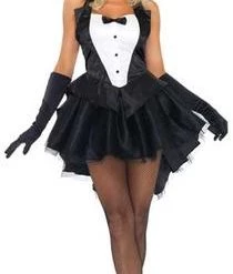 Leg Avenue Sexy Tux And Tails Bunny Costume