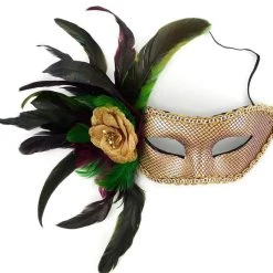 Zucker Feather Products Newest Products Mardi Gras Mask