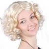 Coast Wigs Curly Short Haired Blonde Accessories