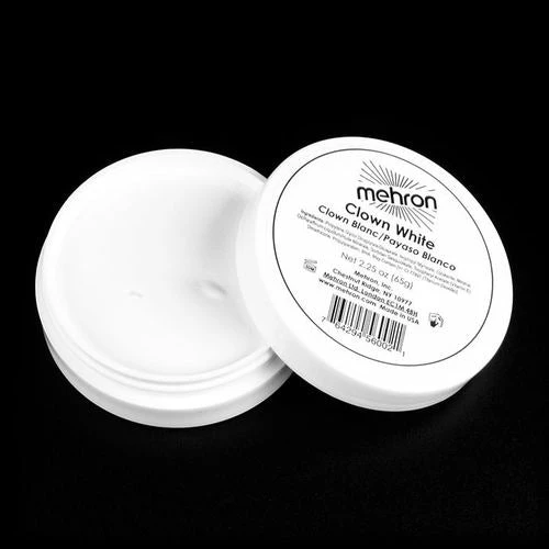 Clown White - Mehron - 7oz - 130L Newest Products 1 Clown White - Mehron - 7oz - 130L Newest Products