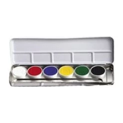 Theatre House Newest Products Primary .84oz./24gm., 6 Colors - CFK-6