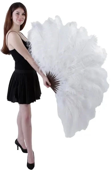 Zucker Feather Products Deluxe Ostrich Fan Fans 5 Zucker Feather Products Deluxe Ostrich Fan Fans