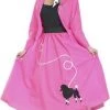 Pony Express Poodle Skirt And Sweater Adult Costume