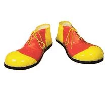 Paper Magic Group Clown Shoes - Red/Yellow Newest Products