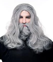 Paper Magic Group Wizard Wig And Bead Set