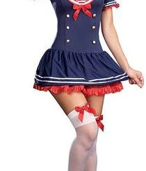Dream Girl Sexy Plus Hello Sailor Costume Newest Products
