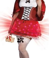 Dream Girl Newest Products Sexy Plus Light Up Little Red De-Light