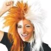 Rubies Sports Wig - Orange/White