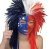 Rubies Sports Wig - Red/White/Blue Newest Products