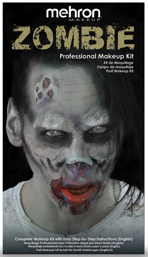 Mehron Zombie Makeup Kit - KMP-EZ Newest Products 1 Mehron Zombie Makeup Kit - KMP-EZ Newest Products