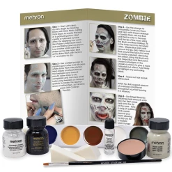 Mehron Zombie Makeup Kit - KMP-EZ Newest Products