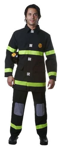 Dress Up America Adult Black Fire Fighter Costume Newest Products 1 Dress Up America Adult Black Fire Fighter Costume Newest Products