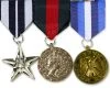 Vendor-unknown Military Medals W/Pin Jewelry