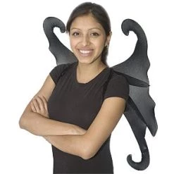 Vendor-unknown Fancy Black Fairy Wings