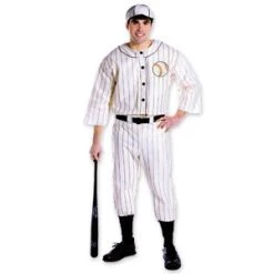Vendor-unknown Old Time Baseball Player Costume