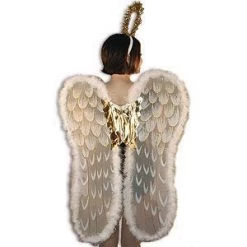 Vendor-unknown Angel Wings With Headpiece