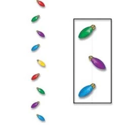 Vendor-unknown Christmas Light Bulb Stringer Cutout