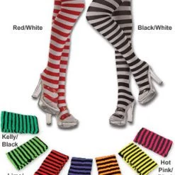 Vendor-unknown Striped Tights