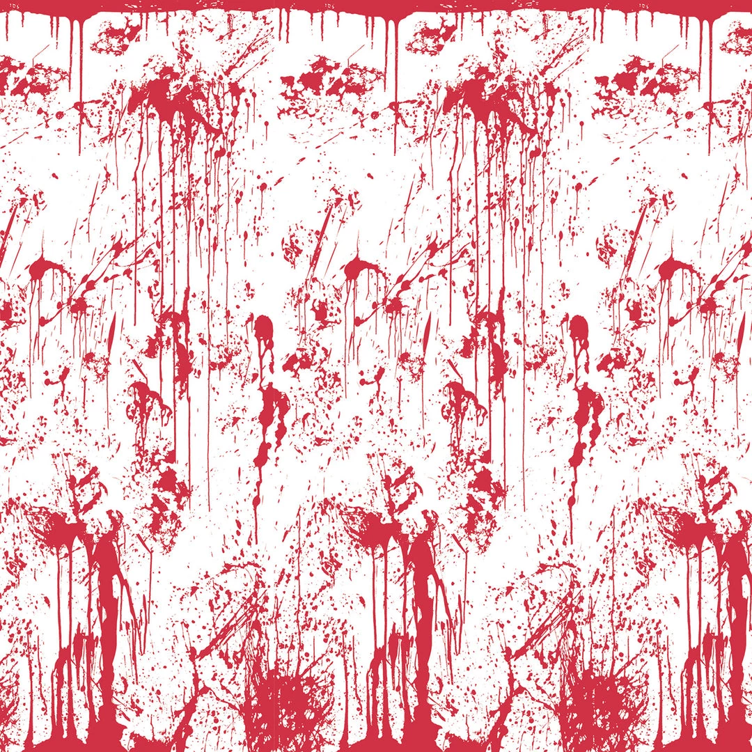 Beistle Company Bloody Wall Backdrop 1 Beistle Company Bloody Wall Backdrop