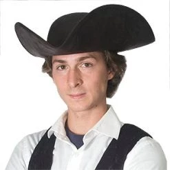 Vendor-unknown Faux Suede Tricorne Hat