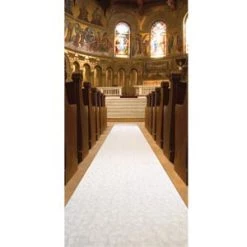 Vendor-unknown Decorations & Gifts White Wedding Runner