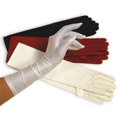 Vendor-unknown Matte Satin Gloves