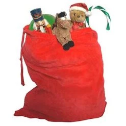 Vendor-unknown Santa's Plush Toy Bag Accessories