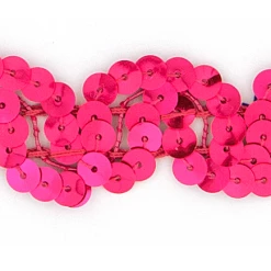 Vendor-unknown Newest Products 1 Fluorescent Scallop Sequin Trim (Non-stretch)