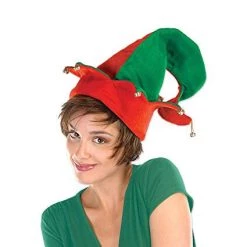 Vendor-unknown Elf Hat With Bells Newest Products