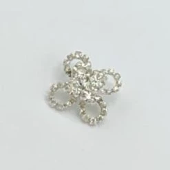 Theatre House Rhinestone Petal Button