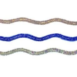 Theatre House 3 Row Beaded Wave Trim 1/4