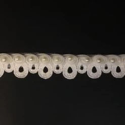 Theatre House Embroidery Loop With Pearl Trim