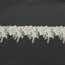 Theatre House Newest Products Embroidered Flower Trim