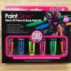 Theatre House Paint Glow Neon Uv Face & Body Paint Kit Newest Products