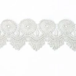 Fine Fabric Sales Oval And Wave Guipure Trim 3