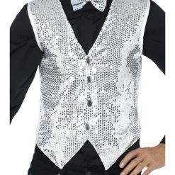 Theatre House Gold Or Silver Sequin Vest - Adult & Child Sizes Accessories 7 Theatre House Gold Or Silver Sequin Vest - Adult & Child Sizes Accessories