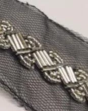 Fine Fabric Sales Beaded Wave Pattern Trim Newest Products 3 Fine Fabric Sales Beaded Wave Pattern Trim Newest Products